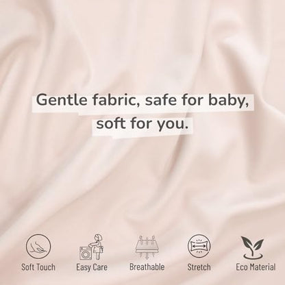 Teleamica nursing pillow cover fabric texture and stretch