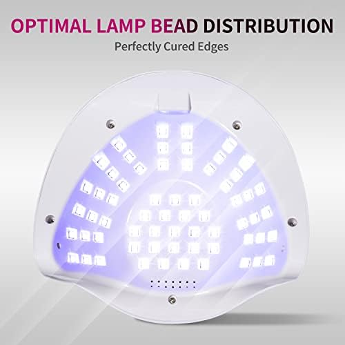 Close up of Mirage Layon lamp sensor and interior LED beads