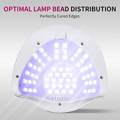 Close up of Mirage Layon lamp sensor and interior LED beads