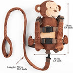 Berhapy toddler walking harness showing safety buckles