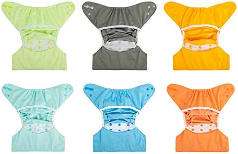 Babygoal cloth diaper covers showing double gusset detail