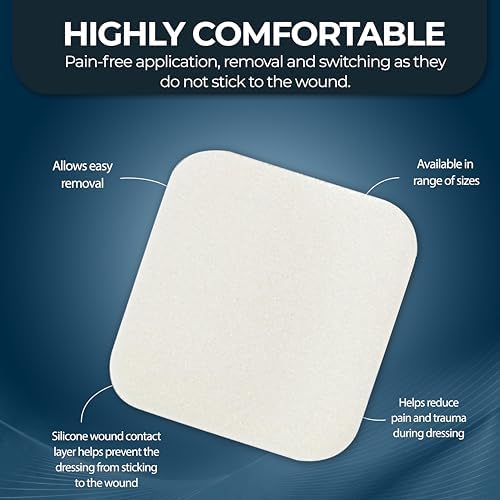 Highly absorbent waterproof medical foam padding for ulcers and bed sores