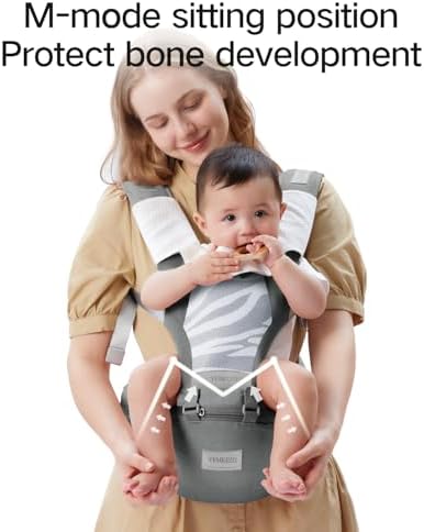 Yemkezo toddler carrier showing secure buckle system