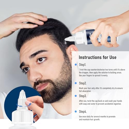 TecFlox hair regrowth serum complete package contents