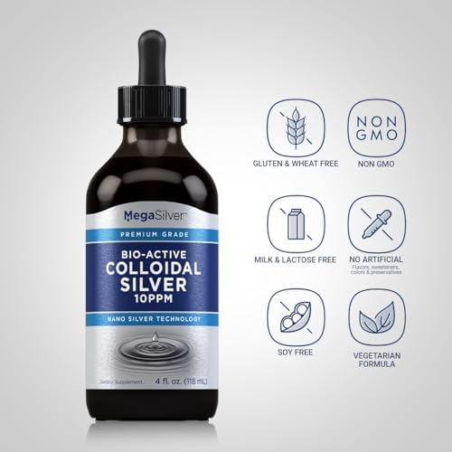 Piping Rock nano silver liquid drops packaging overview