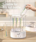 Top view of Grownsy baby bottle steam sanitizer