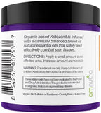 OmNutra Ketozonil dermal defense cream packaging detailing topical application guidelines