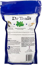 Dr. Teal's peppermint foot soak pouch product detail shot