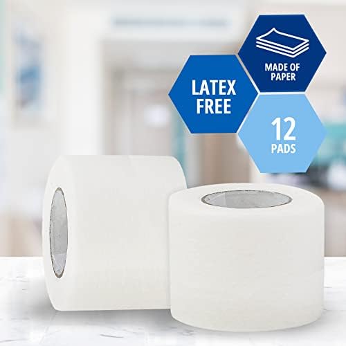 MED PRIDE Paper Surgical Tape showing six white rolls of two inch adhesive dressing tape