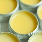 Just Bee natural cuticle balm texture close up