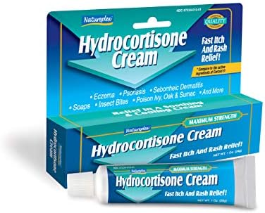 Natureplex topical ointment packaging showing 1 percent hydrocortisone strength