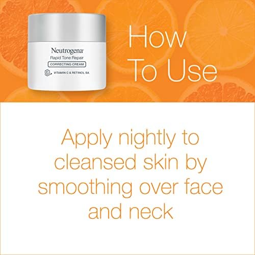 Retinol correcting moisturizer for face and neck anti-aging care
