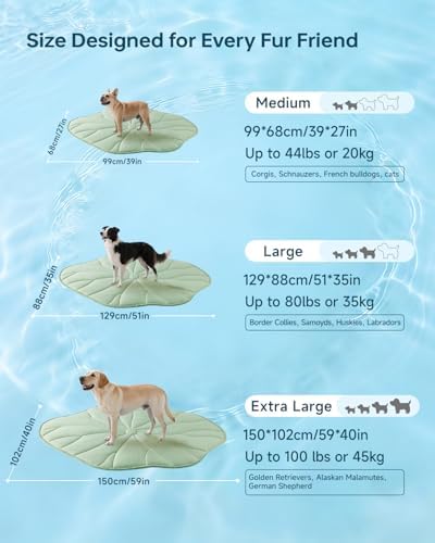BG-BABYGO portable pet cooling pad folded for outdoor travel use