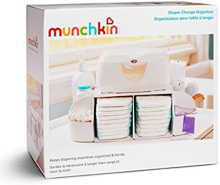 Side profile of Munchkin nursery organization caddy