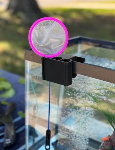 Ztzfacai hanging aquascape accessory used for natural filtration with live emerging plants.