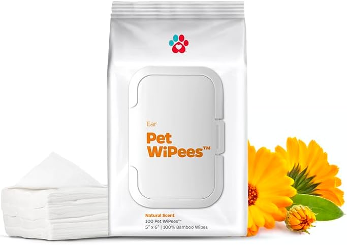 Flea & Tick Pet WiPees(TM) - 100 Natural Flea and Tick Prevention for Dogs & Cats, 99% Bio-Based, Lick-Safe, Daily Plant-Powered Flea & Tick Wipes for Bug Defense & Skin Relief - Image 15