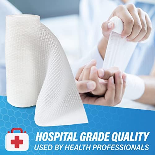 Affordtex premium micro weave non linting medical gauze rolls assortment