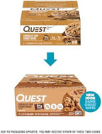 Individual wrapped Quest chocolate chip cookie dough bar