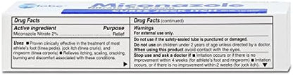 Topical antifungal cream for skin scaling and burning symptoms imported from USA.