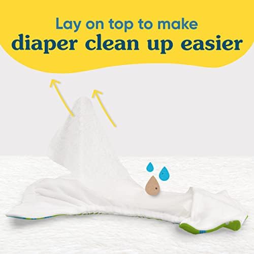 Usage demonstration of Charlie Banana disposable liners in cloth diapers