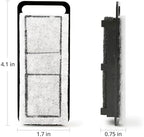 Fully assembled NICREW filter cartridges and foam pre-filters overview