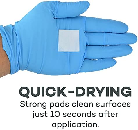 Medium square sterile pads for medical injections and wound care