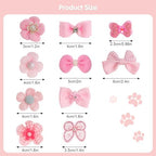 Decorative hair ties for puppies and cats display