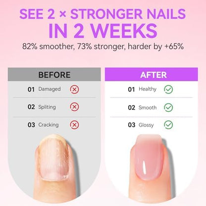 Detailed view of the Gelike Ec vegan nail treatment brush