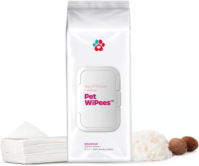 Flea & Tick Pet WiPees(TM) - 100 Natural Flea and Tick Prevention for Dogs & Cats, 99% Bio-Based, Lick-Safe, Daily Plant-Powered Flea & Tick Wipes for Bug Defense & Skin Relief - Image 13