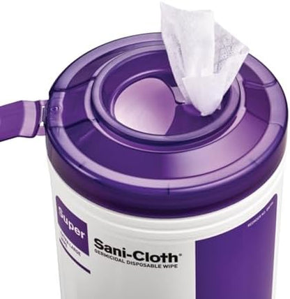Three pack bundle of PDI Super Sani-Cloth 480 total wipes imported from USA