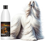 Imported Opawz deshedding pet shampoo bottle highlighting the 2 in 1 formula.