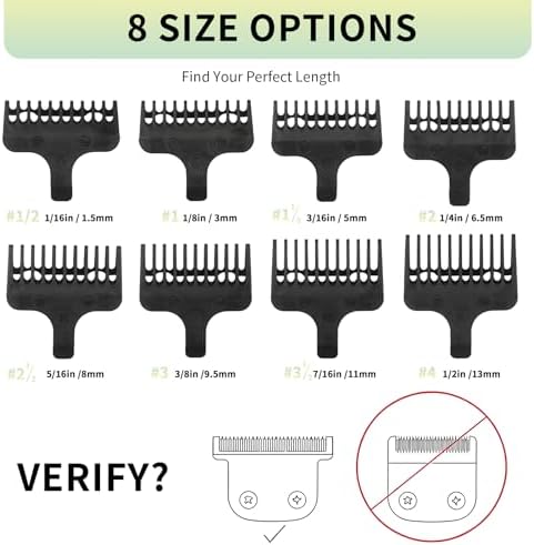 Close up of snap-on mechanism on Blotms trimmer guide combs