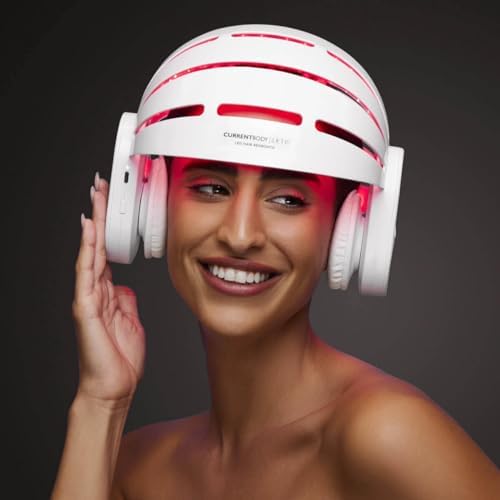 CurrentBody Skin LED Hair Regrowth Device angle view on model
