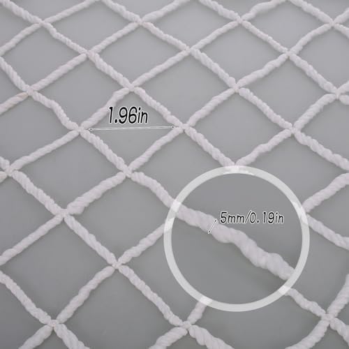 Close up view of heavy duty aluminum alloy fixing clips for pet nets
