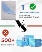 Brosive incontinence pad used on an adult bed