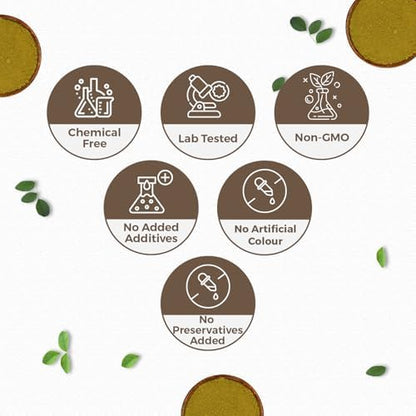 Natural plant based botanical hair dye pouch for grey coverage