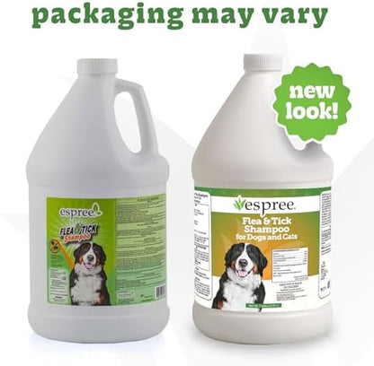Professional grooming bulk gallon anti tick dog shampoo