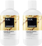 IGK Legendary Strengthening Shampoo 2-pack bottles arranged side by side
