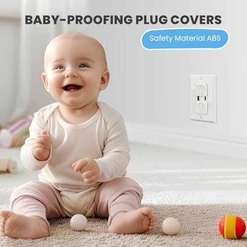 Durable ABS plastic construction of Plugtul plug guards