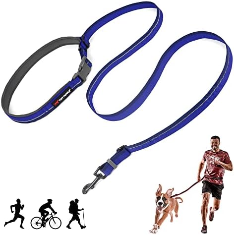 Close up of Tuff Pupper shock absorbing bungee leash mechanism