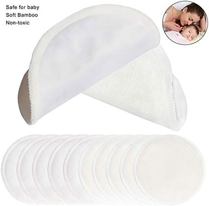 Pinowu washable breastfeeding pads with included mesh laundry bag