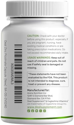 Three in one high absorption mineral complex capsules by Deal Supplement
