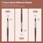 Demonstration of the fine point tip for detailed 3D nail art and acrylic application
