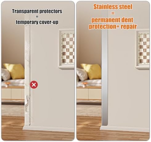 Installation demonstration of stainless steel corner guard