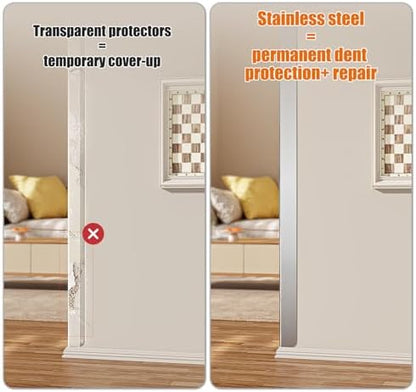 Installation demonstration of stainless steel corner guard