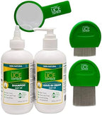 Two specialized metallic nit combs included in the NatulabUSA kit.