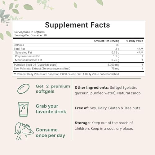 Beword Alvoria 180 softgels label detail showing 3000mg dosage