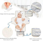 Siphylline travel changing station open layout with built-in pillow