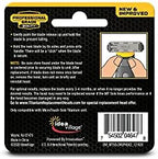 Replacement blade head for body hair trimmer
