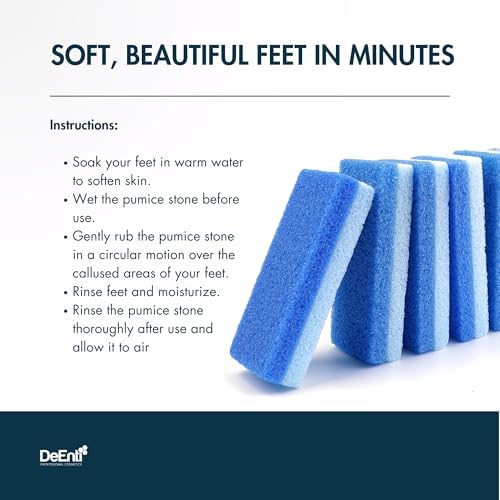 DeEnti pedicure tools showing two different coarseness levels for skin smoothing